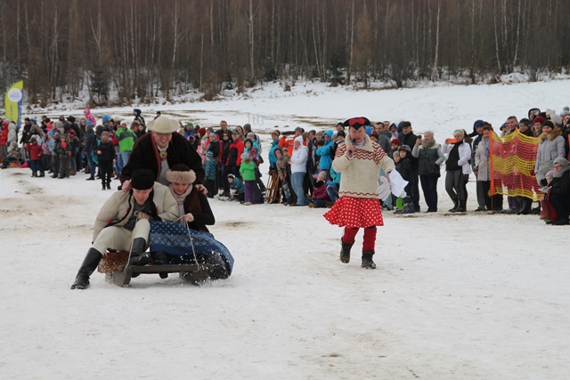 Efektowne zjazdy uczestników wydarzenia